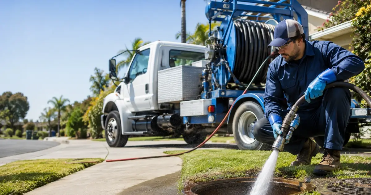 Hydro jet sewer cleaning Riverdale